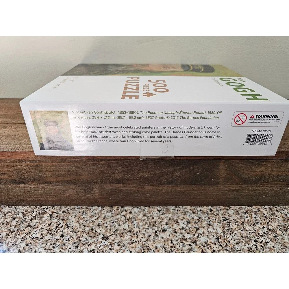 Vincent van Gogh The Postman Jigsaw Puzzle Barnes Foundation 500pcs complete